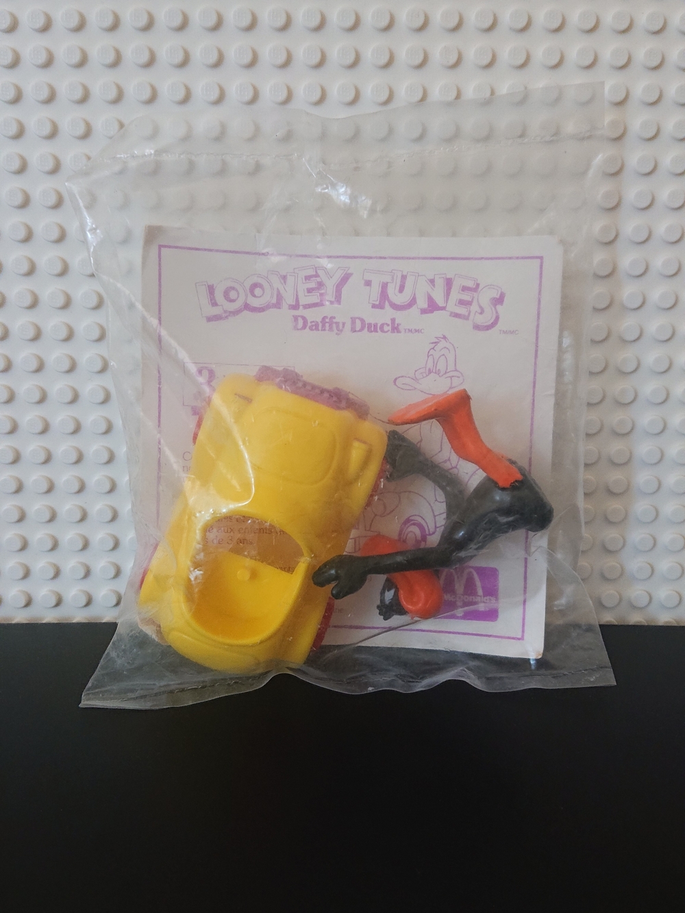 1989 McDonald's - Looney Tunes Daffy Duck Car - Sealed Mcdonalds Toy